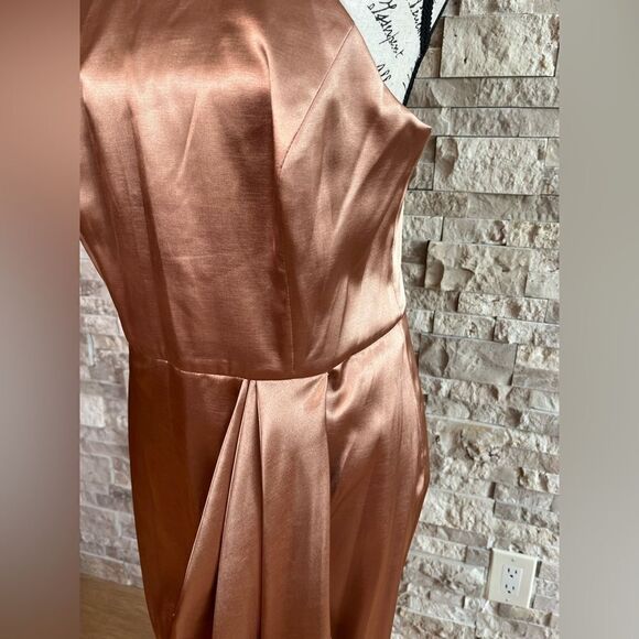 After Six asymmetrical sleeveless bridesmaid dress NWT Size 10 - Picture 7 of 9